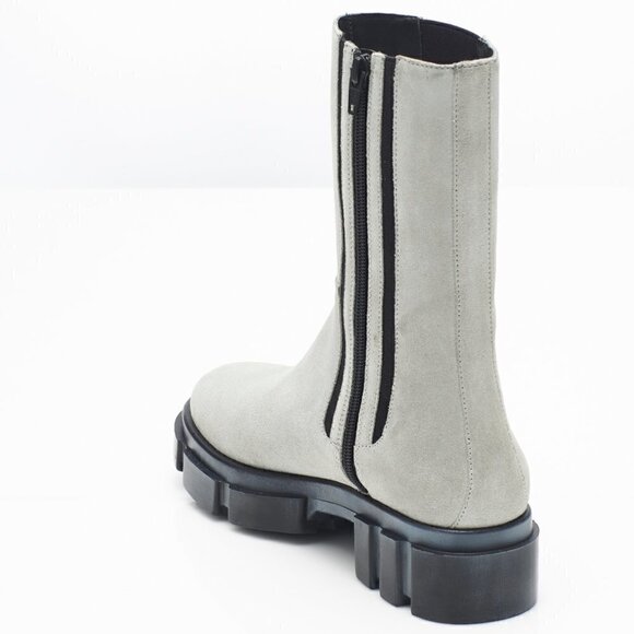 Free People Brooks Lug Sole Chelsea Boot / Mist NEW! 8.5 9 - Picture 5 of 9